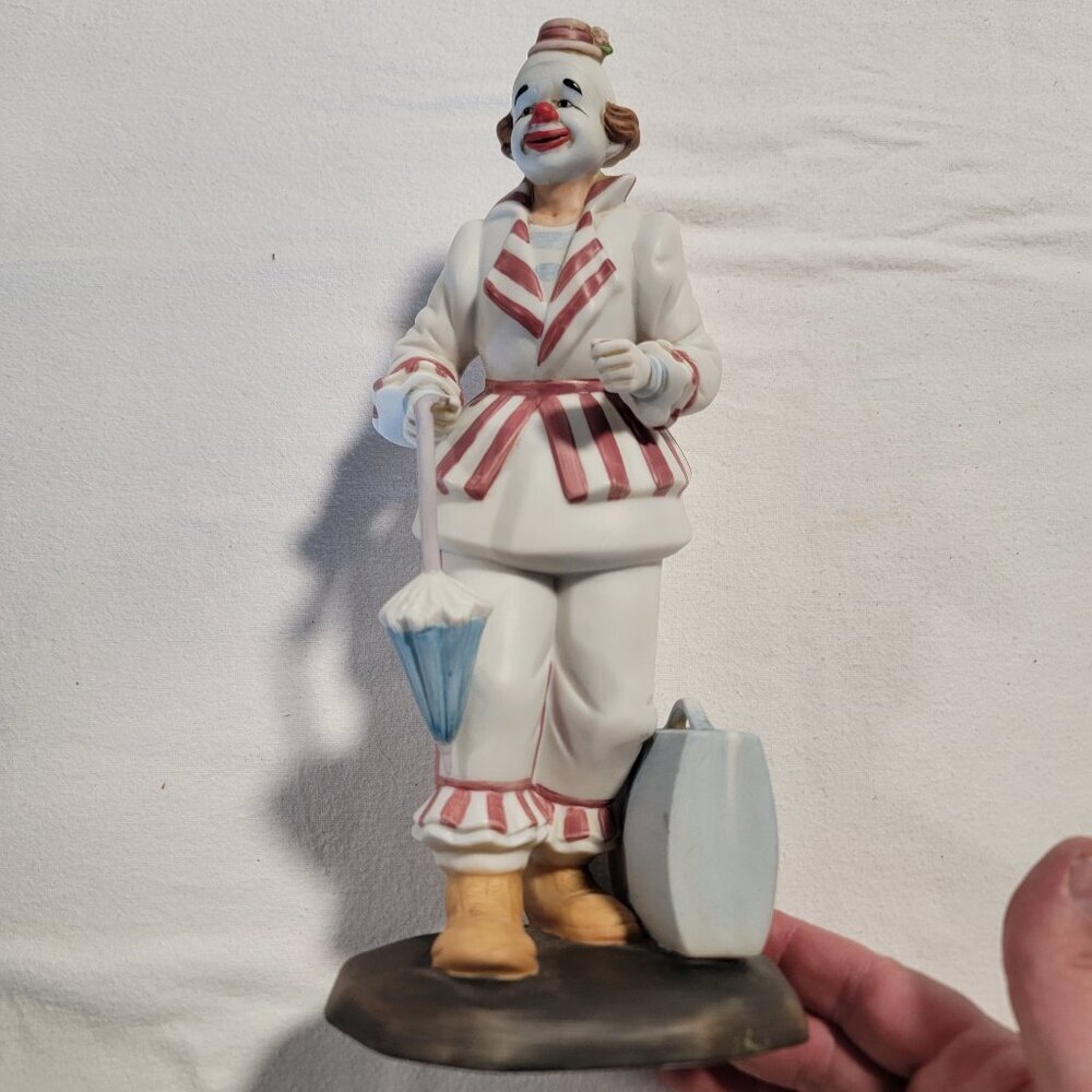 Felix Adler Grotesque Makeup Flambro 1985 Vintage Limited Edition Clown